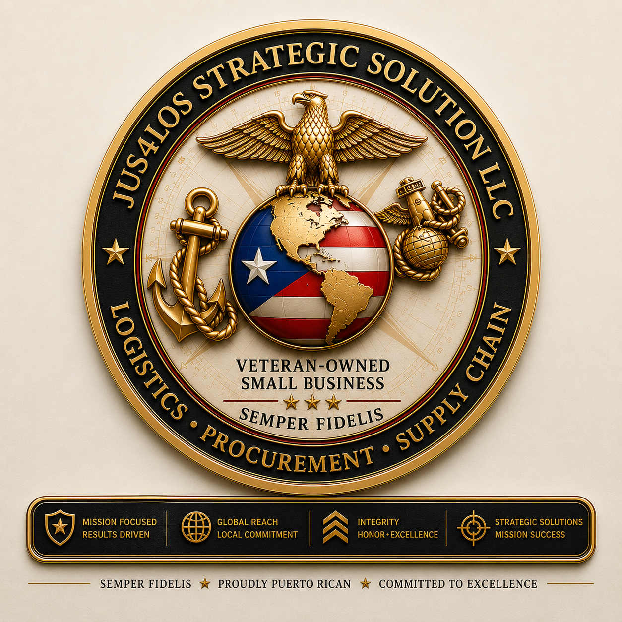 Jus4Los Strategic Solutions LLC Logo